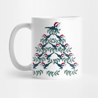 Whale christmas tree Mug